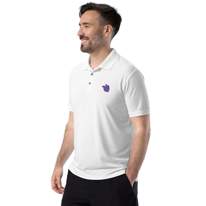 tsgabrielle™ • tsgabrielle™ • adidas® Men's Performance Polo Shirt White • T-Shirt • adidas® Men's Performance Polo Shirt White • TSG3 - PP04 - 2400042A •