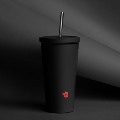 Insulated Tumbler with a Straw • Womanizer