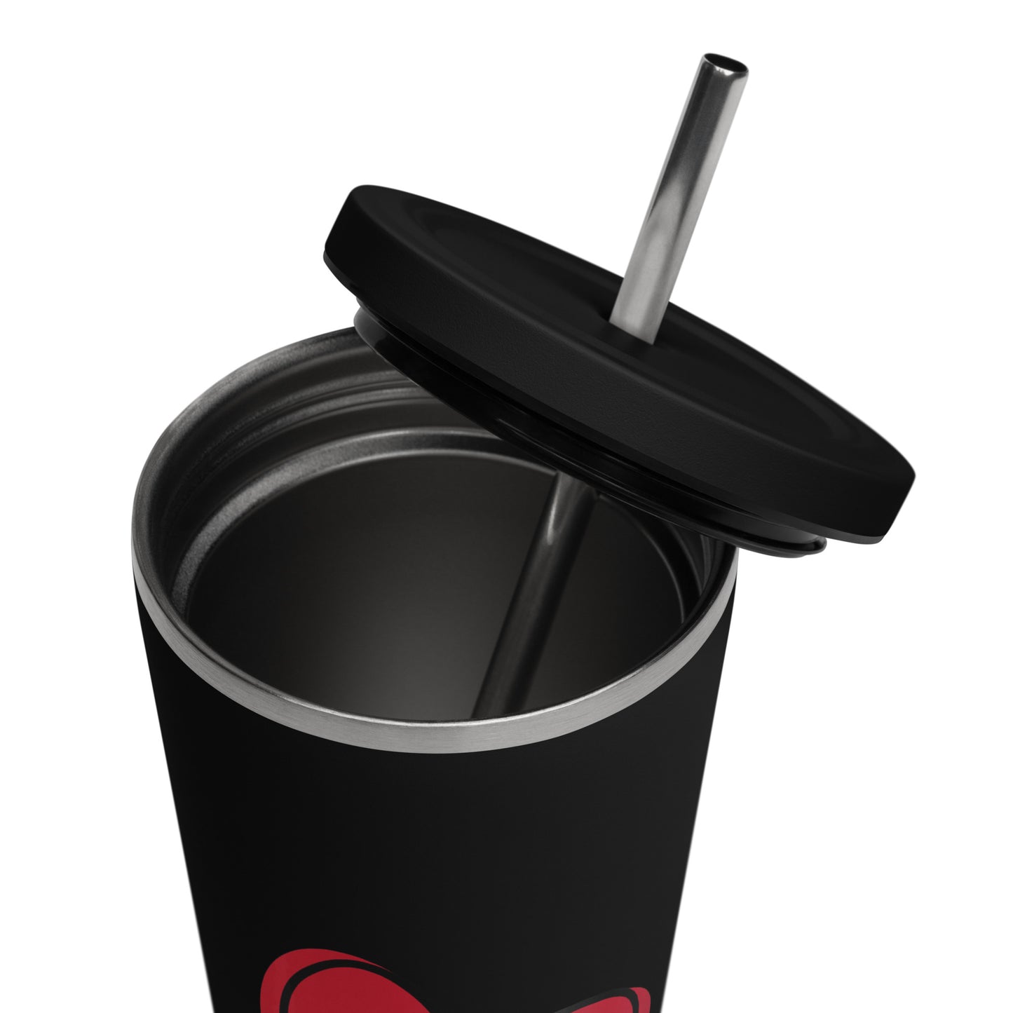 Insulated Tumbler with a Straw • Womanizer